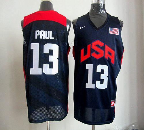 Chris Paul USA Basketball blue jersey