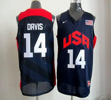 Anthony Davis USA Basketball blue jersey