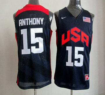 Carmelo Anthony USA Basketball blue jersey