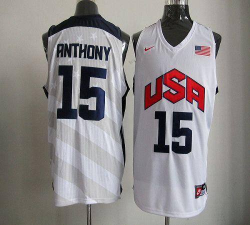 Carmelo Anthony USA Basketball white jersey