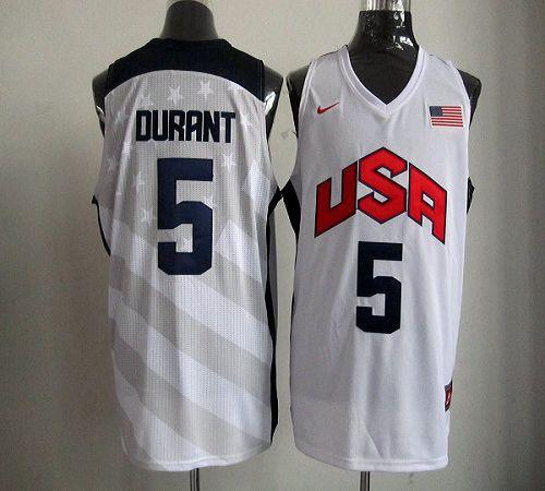 Kevin Durant USA Basketball white jersey