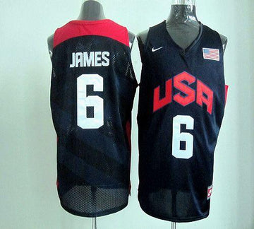 LeBron James USA Basketball blue jersey