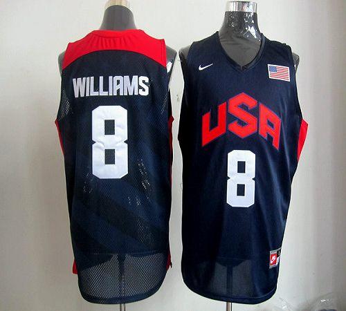 Deron Williams USA Basketball blue jersey