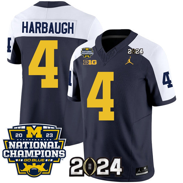 Jim Harbaugh Michigan Wolverines jersey