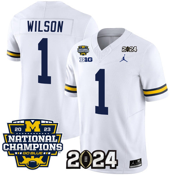 Roman Wilson Michigan Wolverines white jersey