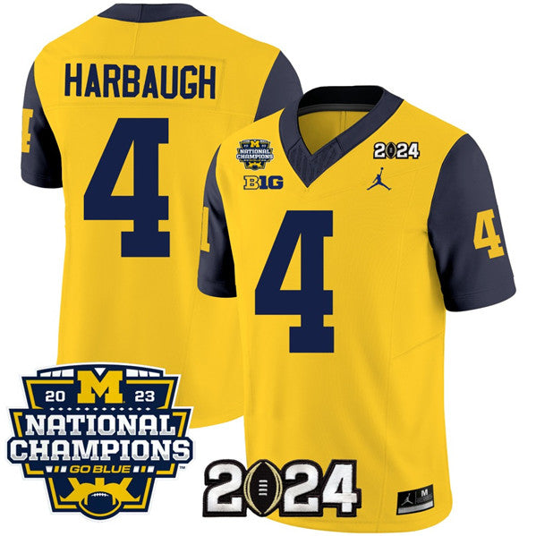 Jim Harbaugh Michigan Wolverines jersey