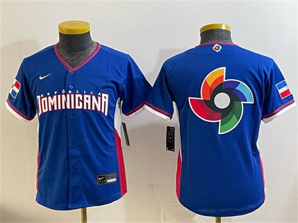Dominican Republic Baseball royal Classic jersey