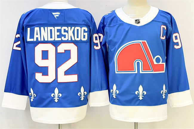 Gabriel Landeskog Colorado Avalanche blue Alternate jersey