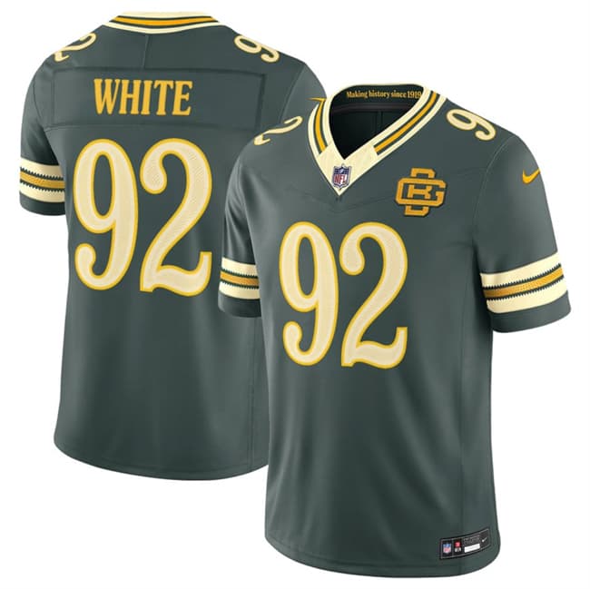 Reggie White Green Bay Packers green Limited jersey