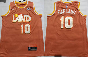 Darius Garland Cleveland Cavaliers orange City Edition jersey