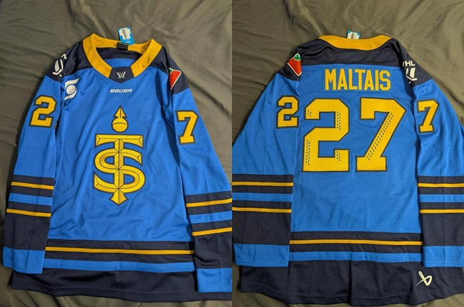 Custom Toronto Sceptres blue jersey