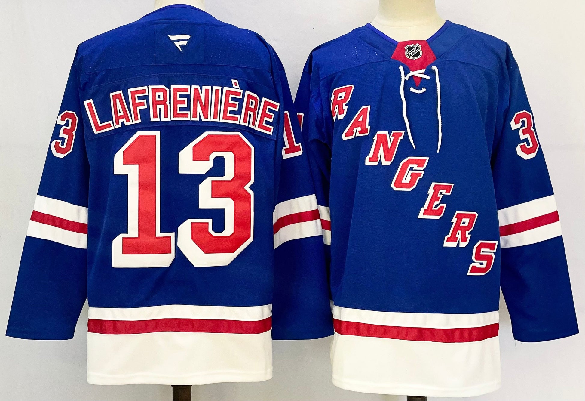 Alexis Lafreniere New York Rangers royal Home jersey