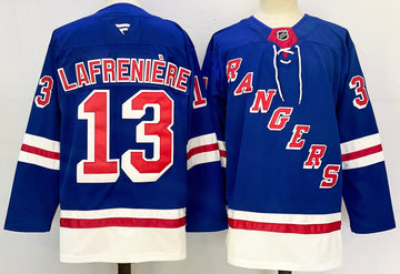 Alexis Lafreniere New York Rangers royal Home jersey