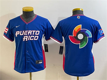 Puerto Rico Baseball royal Classic jersey