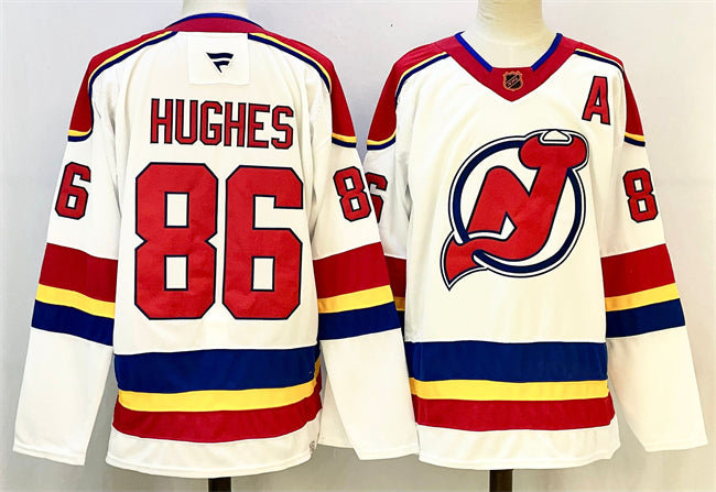 Jack Hughes New Jersey Devils jersey