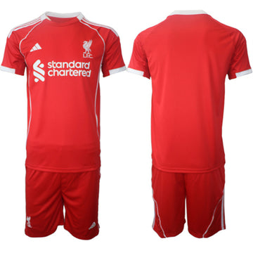Custom Liverpool red Home jersey