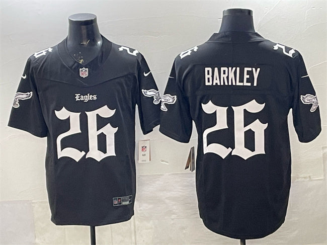 Saquon Barkley Philadelphia Eagles black Vapor jersey