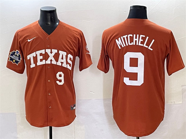 Joley Mitchell Texas Longhorns orange jersey