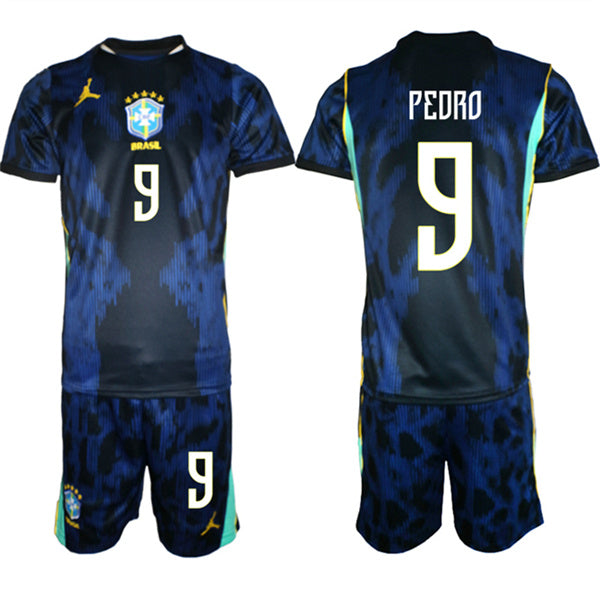 National Football Team Brazil National Team navy Away jersey
