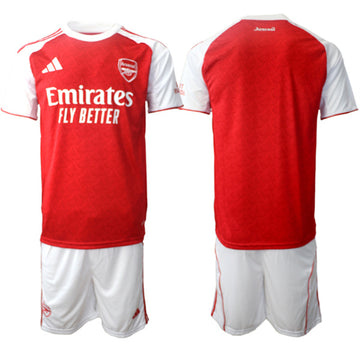 Custom Arsenal red Home jersey