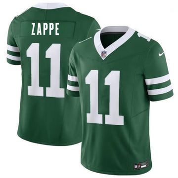 Bailey Zappe New York Jets green Vapor jersey