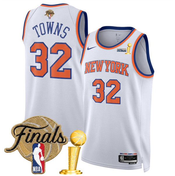 Karl-Anthony Towns New York Knicks white jersey