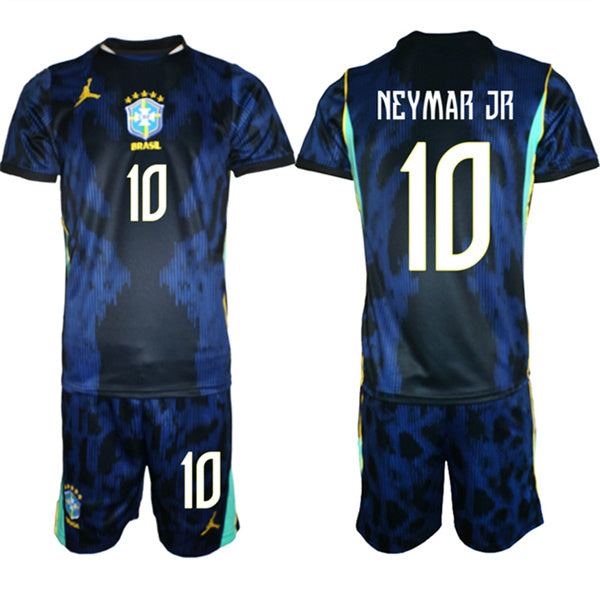 National Football Team Brazil National Team navy Away jersey
