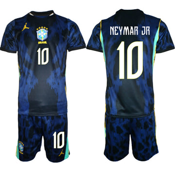National Football Team Brazil National Team navy Away jersey
