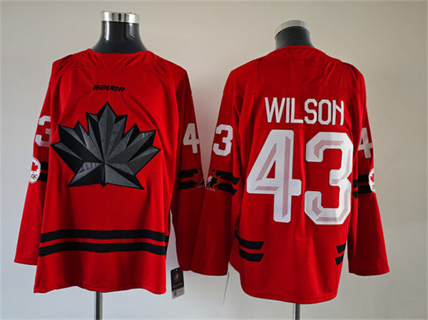 Tom Wilson Team Canada red jersey