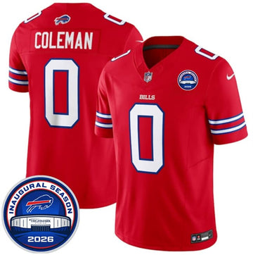 Keon Coleman Buffalo Bills red jersey
