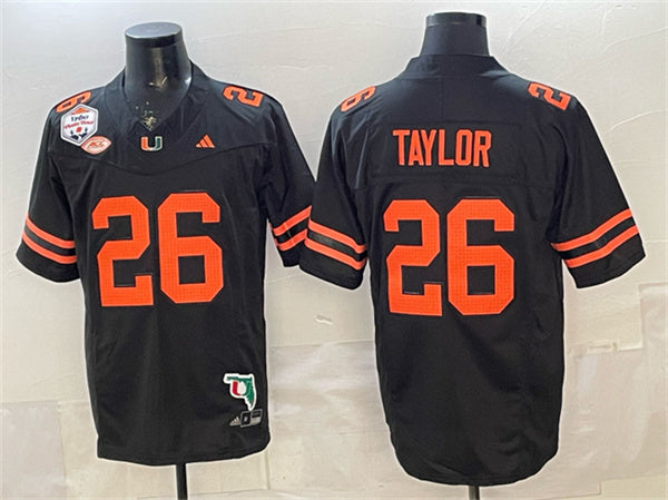 Sean Taylor Miami Hurricanes black jersey