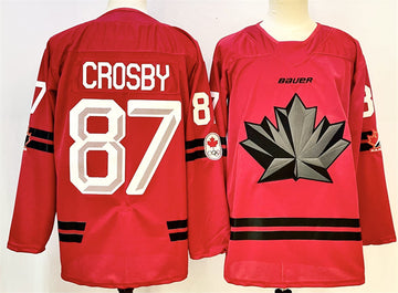Sidney Crosby Team Canada red jersey