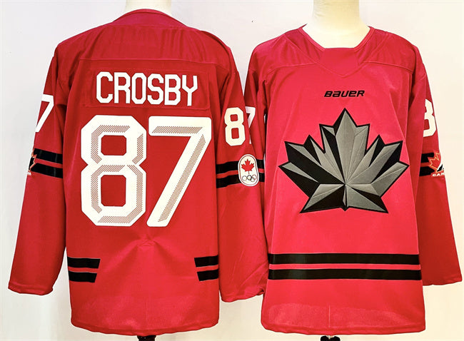 Sidney Crosby Team Canada red jersey