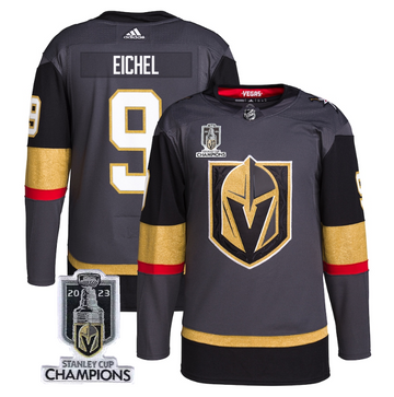Jack Eichel Vegas Golden Knights gray jersey