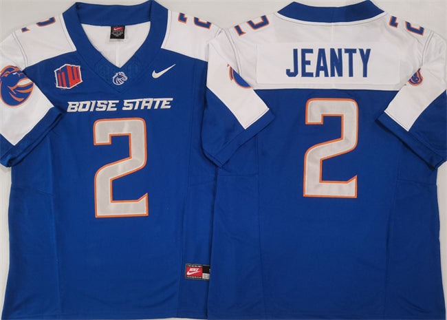 Ashton Jeanty Boise State Broncos Vapor jersey