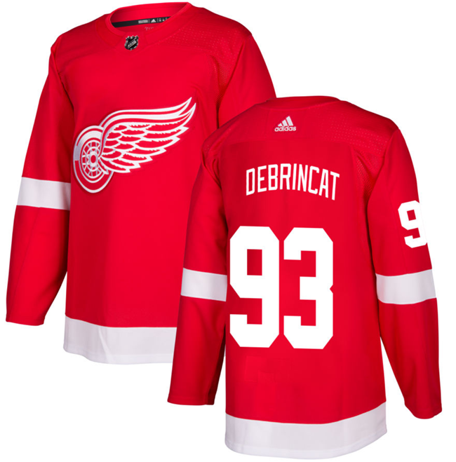 Alex DeBrincat Detroit Red Wings red jersey