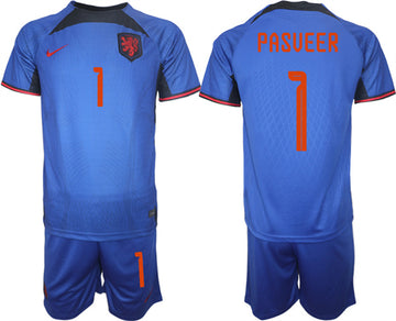 Pasveer Netherlands National Team royal Away jersey