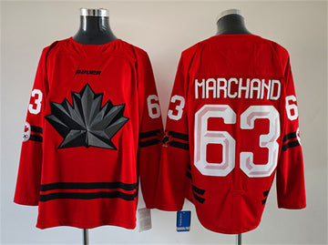 Brad Marchand Team Canada red jersey