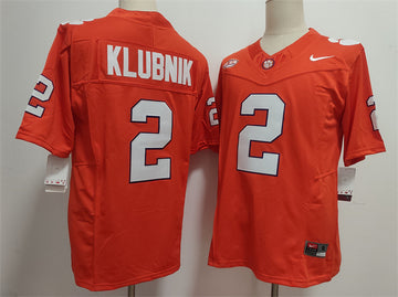 Cade Klubnik Clemson Tigers orange jersey