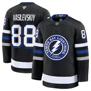 Andrei Vasilevskiy Tampa Bay Lightning black Alternate jersey