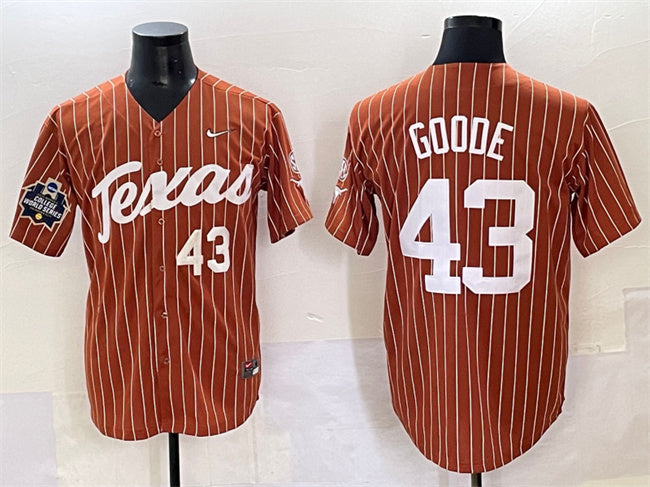 Leighann Goode Texas Longhorns orange jersey