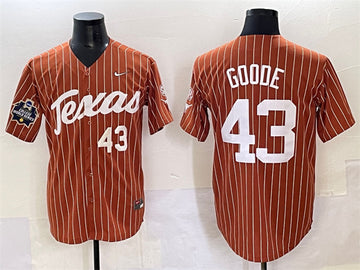 Leighann Goode Texas Longhorns orange jersey