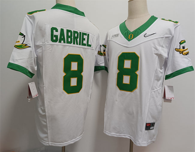 Dillon Gabriel Oregon Ducks white jersey