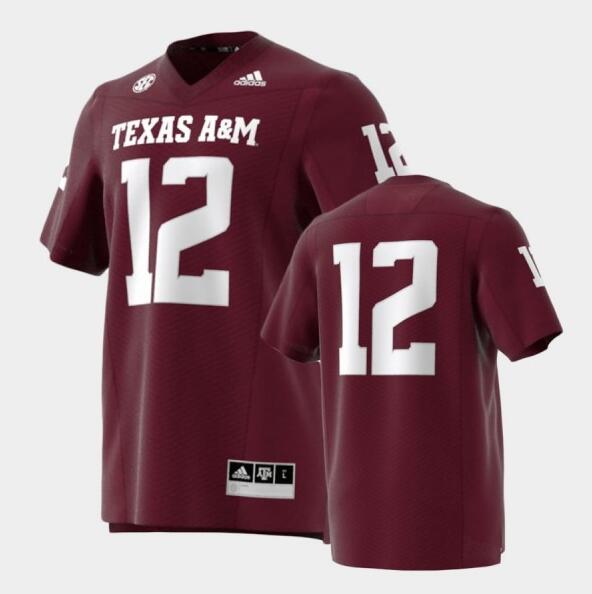 Texas A&M Aggies maroon jersey