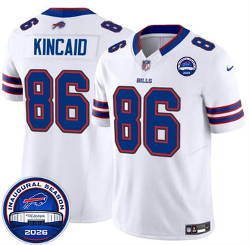 Dalton Kincaid Buffalo Bills white jersey