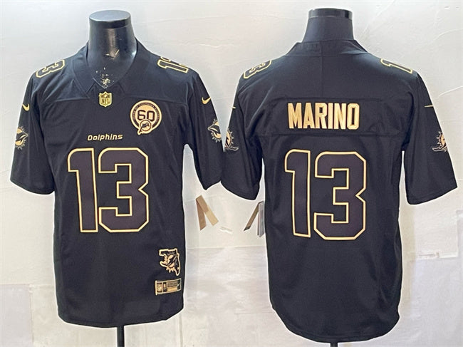 Dan Marino Miami Dolphins black Limited jersey