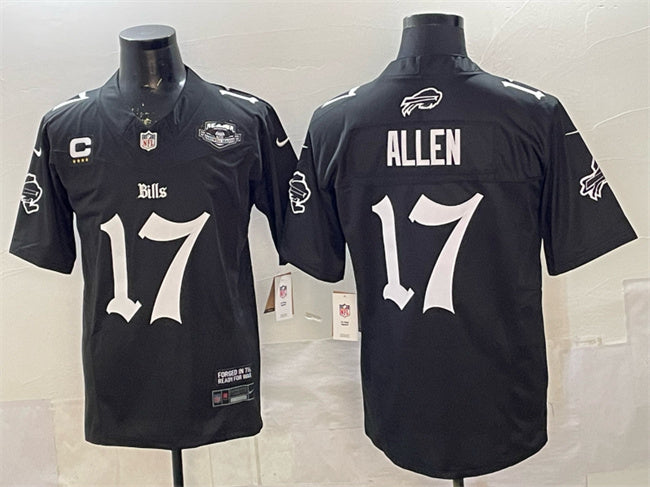 Josh Allen Buffalo Bills black Vapor jersey
