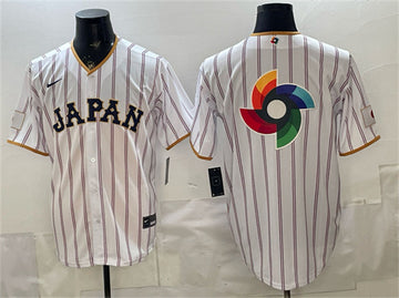 Japan Baseball white Classic jersey