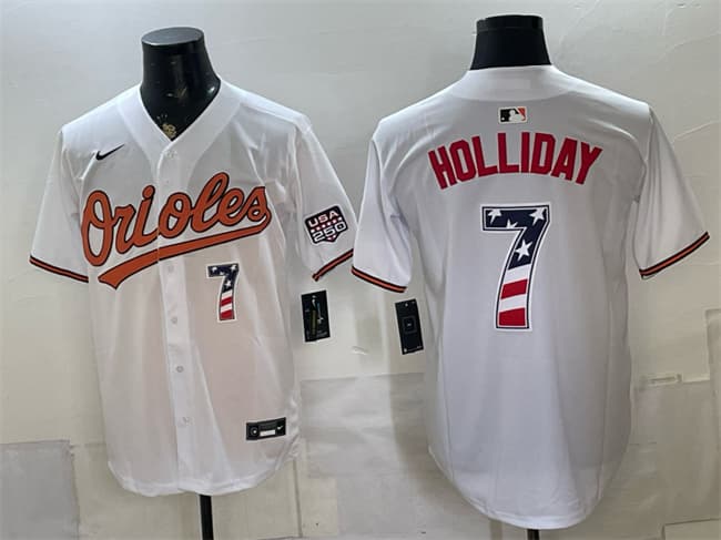 Jackson Holliday Baltimore Orioles white Home jersey