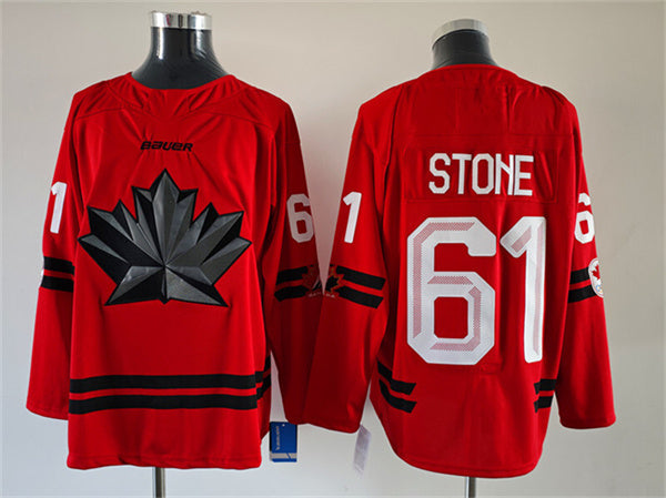 Mark Stone Team Canada red jersey